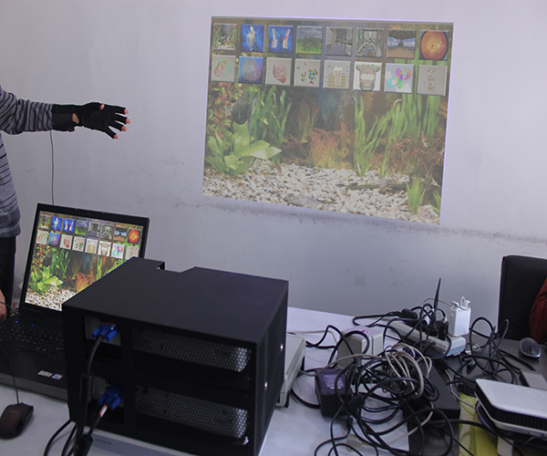 便攜式光譜立體投影系統(tǒng)+數(shù)據(jù)外設(shè)虛擬實(shí)驗(yàn)